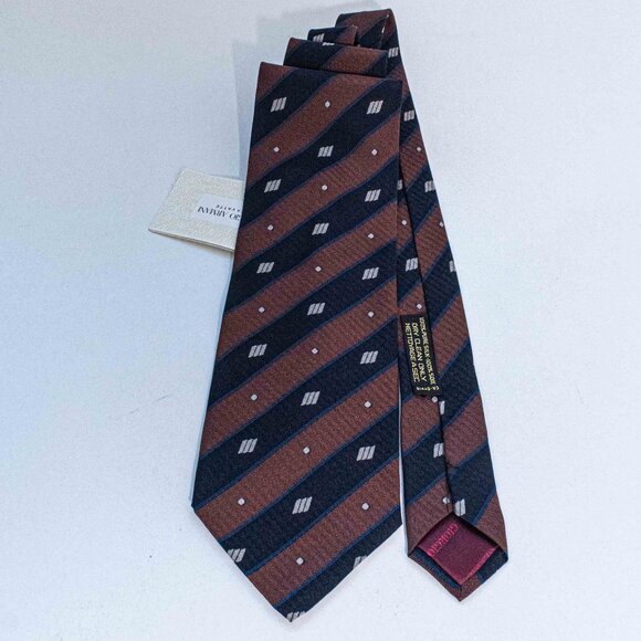 Giorgio Armani Cravatte Tie 100% Silk Made in Italy NWT VTG - Picture 1 of 8